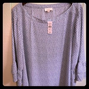 Loft Outlet Bell Sleeve Top